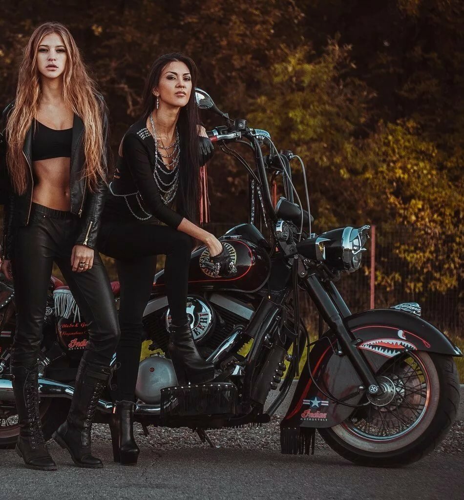 Beautiful girls and bikes in Johor Baru