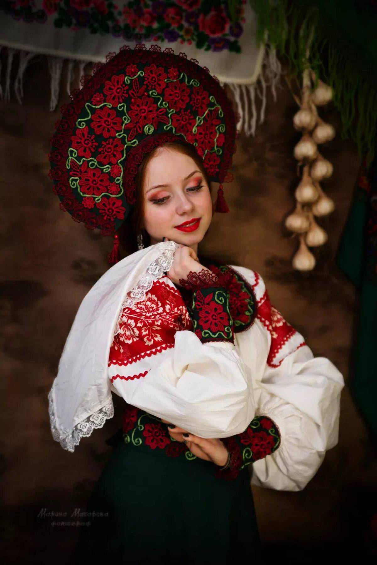 Women in Slavic costumes underwear in Johor Baru