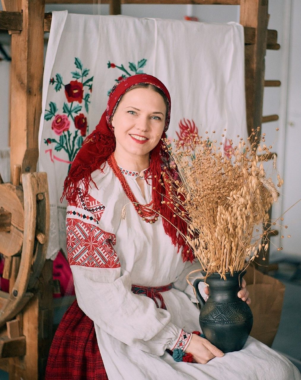 Women in Slavic costumes in Johor Baru