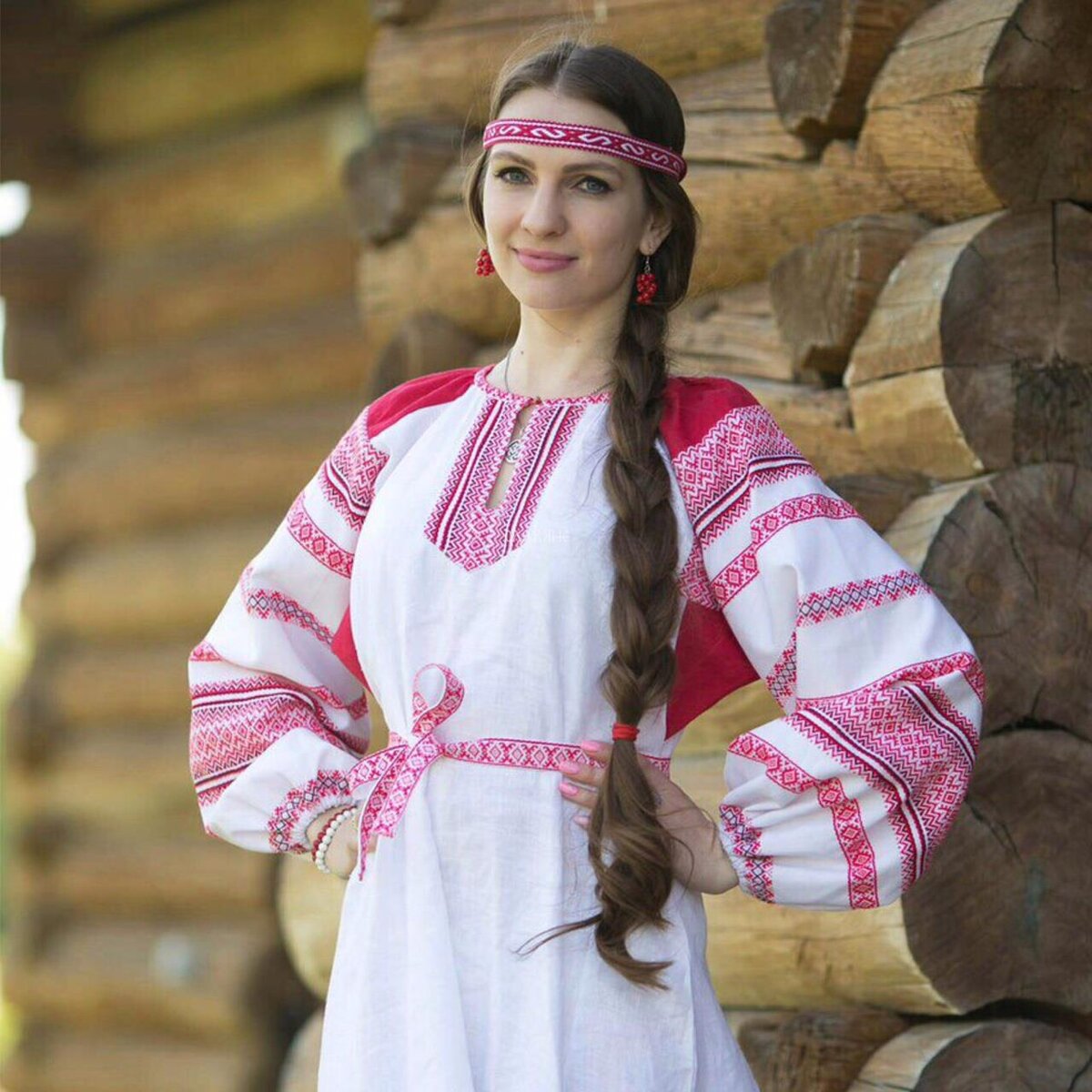 Girls in Slavic costumes in Johor Baru