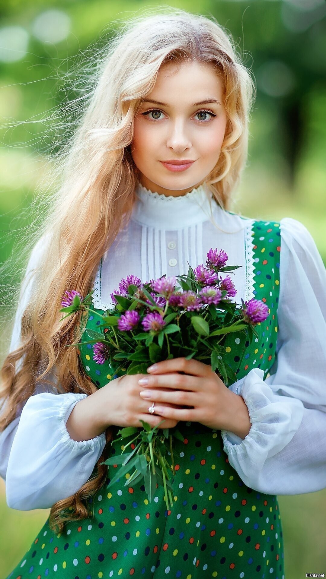 Girls in Slavic costumes in Johor Baru
