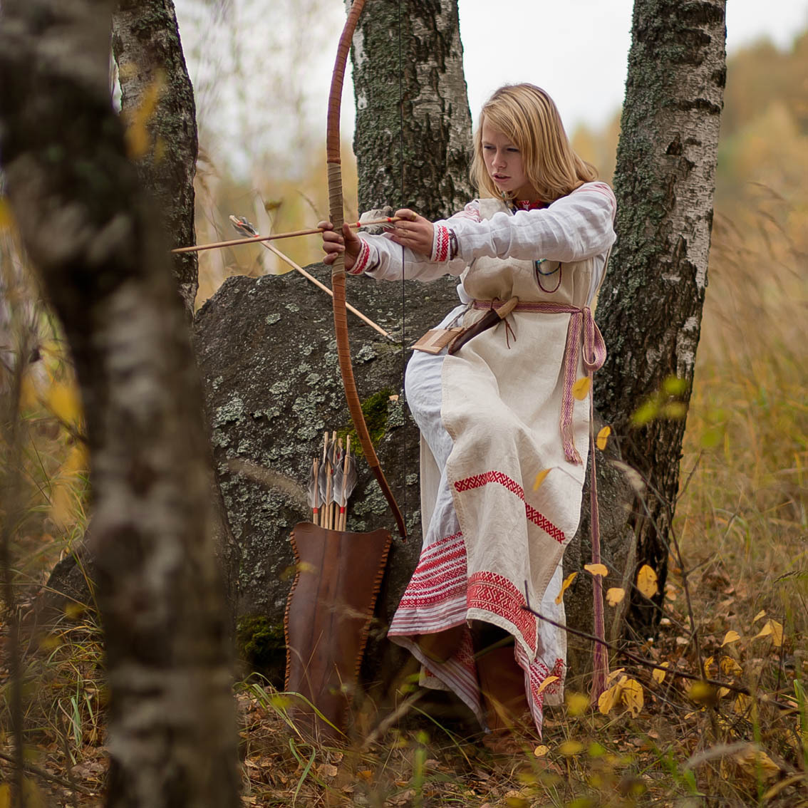 Sexy photo Girls in Slavic costumes in Johor Baru